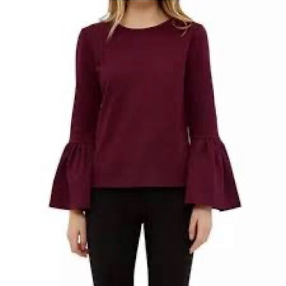 Ted Baker London Lolar Bell Sleeve top boxy fit - Picture 1 of 7